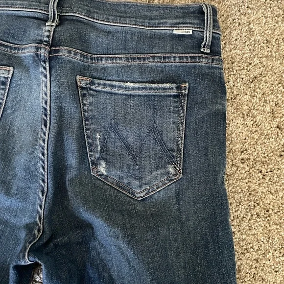 Mother Denim The Insider Crop Step Chew - size 29 - Picture 8 of 9